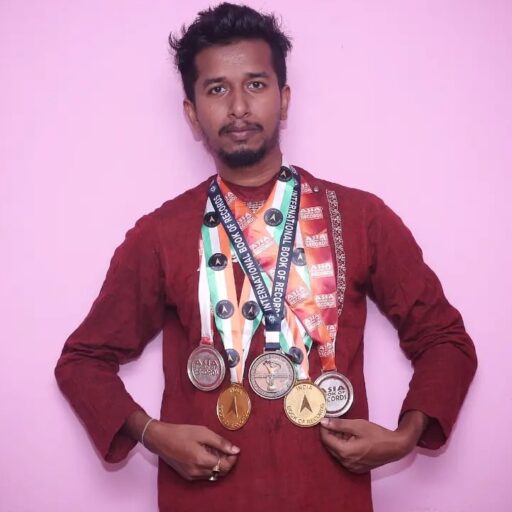 Bikram Sutradhar 5 times World Record Holder 