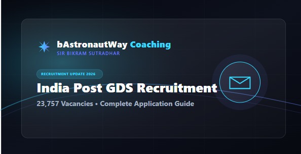 India Post GDS Recruitments 2026 – BPM, ABPM, GDS Posts